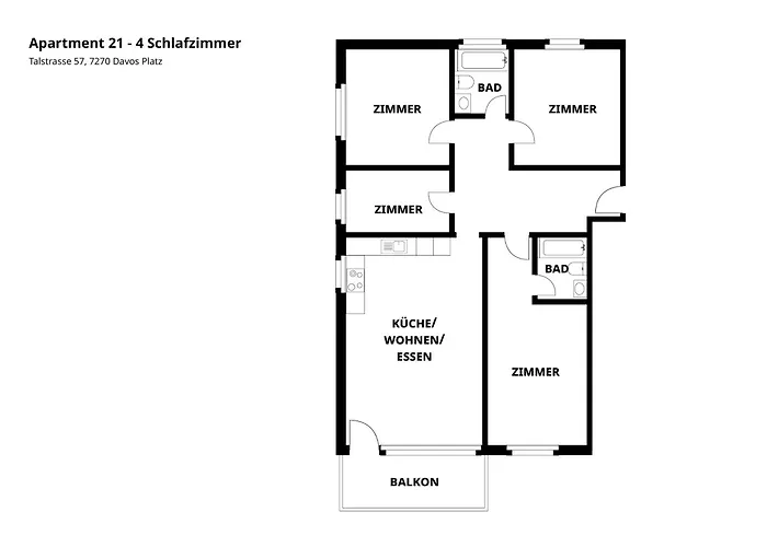 Großzügige 4 Schlafzimmer In Bergblick Zentrale Lage *